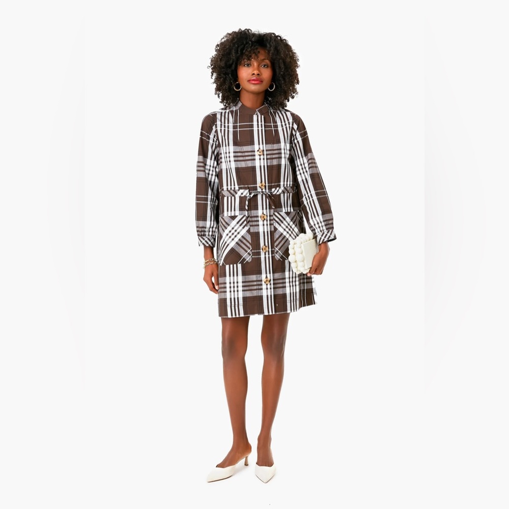 Tuckernuck Cedar Check Crosby Dress NWT
